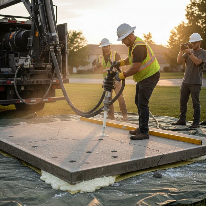 Concrete Slab Pouring
