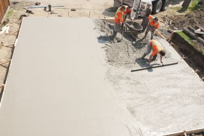 Concrete Slab Pouring detail
