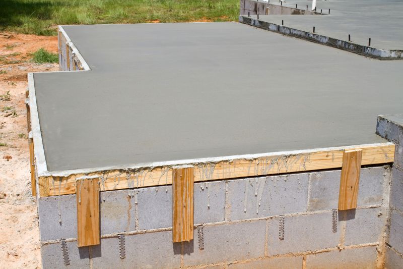 Concrete Slab Pouring detail